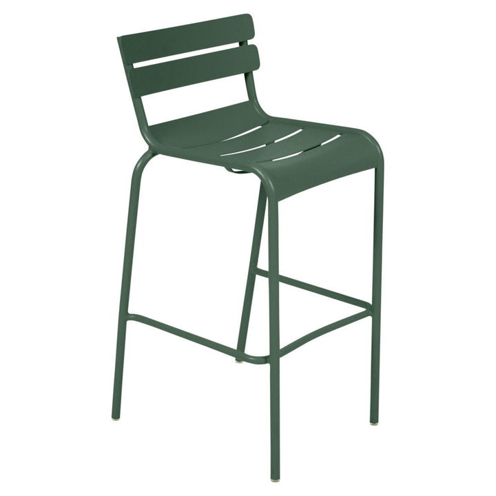 Luxembourg Bar Stool - Set of 2 - Fermob - Outdoor Furniture - Cedar Green - HORNE