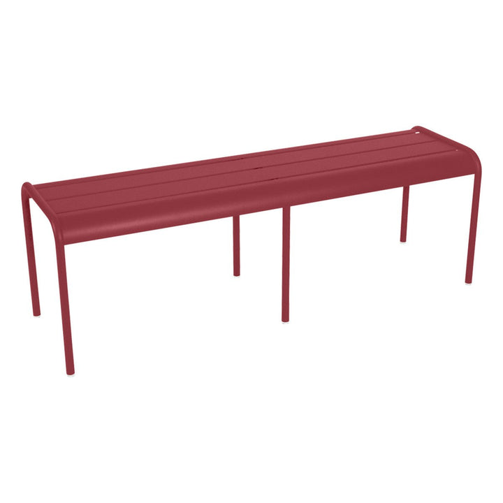 Luxembourg Bench 57" - Fermob - Outdoor Furniture - Chili Red - HORNE
