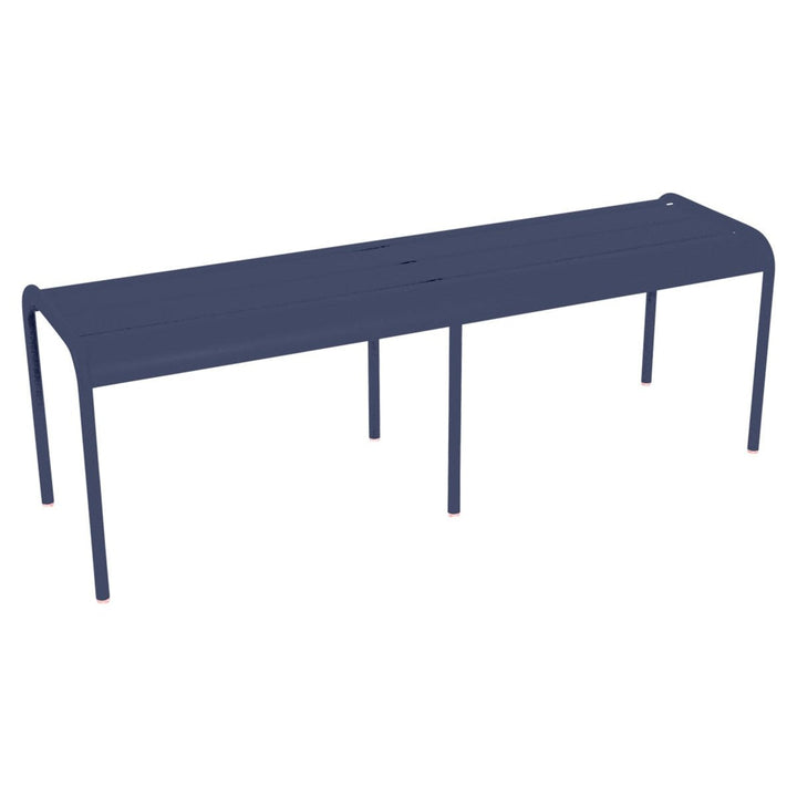 Luxembourg Bench 57" - Fermob - Outdoor Furniture - Deep Blue - HORNE