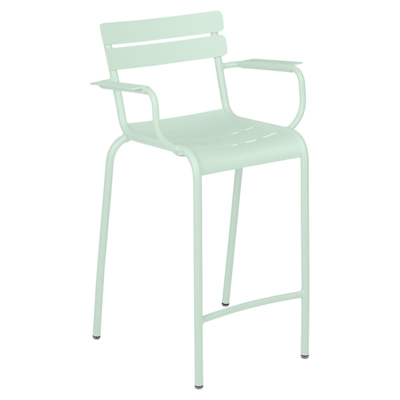 Luxembourg High Armchair - Set of 2 - Fermob - Outdoor Furniture - Acapulco Blue - HORNE