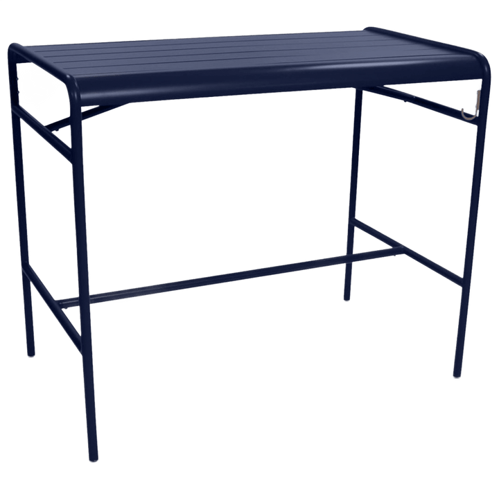 Luxembourg High Table 50" x 29" - Fermob - Outdoor Furniture - Deep Blue - HORNE