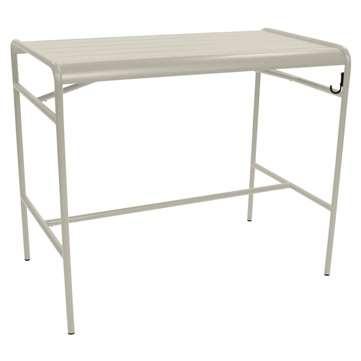 Luxembourg High Table 50" x 29" - Fermob - Outdoor Furniture - Clay Grey - HORNE