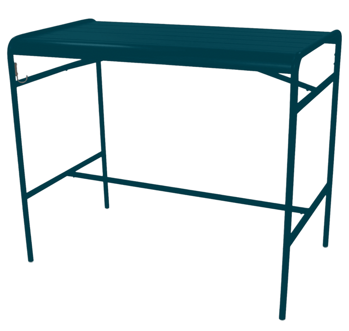 Luxembourg High Table 50" x 29" - Fermob - Outdoor Furniture - Acapulco Blue - HORNE