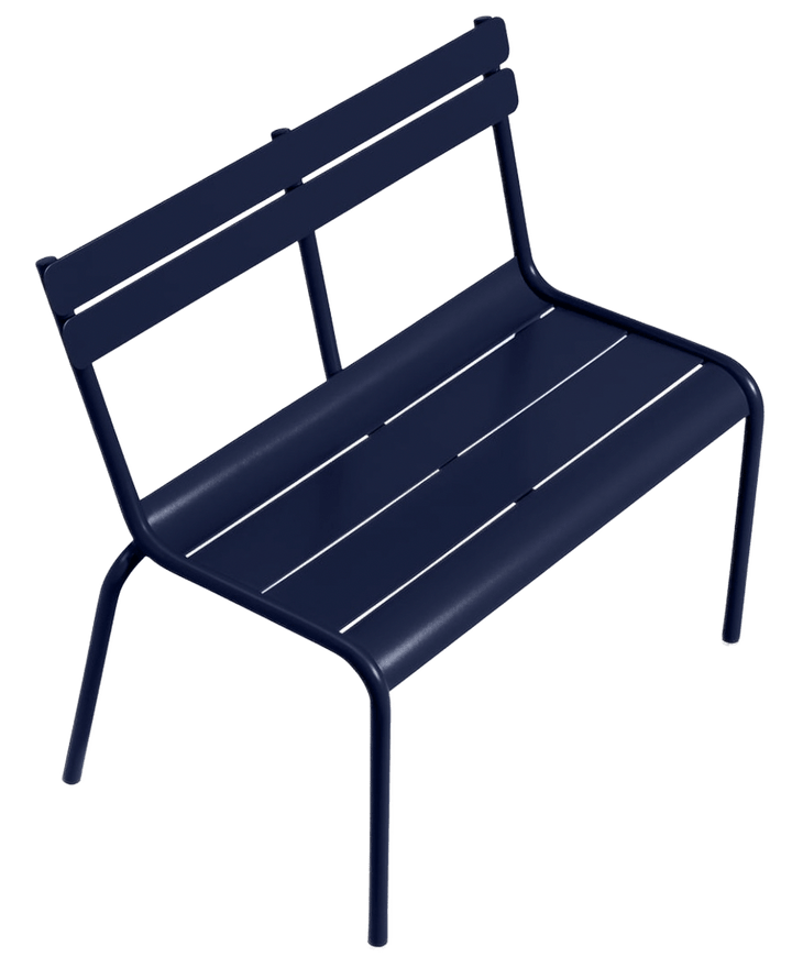 Luxembourg Kid Bench - Fermob - Outdoor Furniture - Deep Blue - HORNE