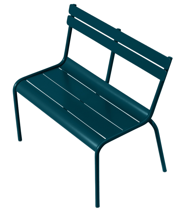 Luxembourg Kid Bench - Fermob - Outdoor Furniture - Acapulco Blue - HORNE