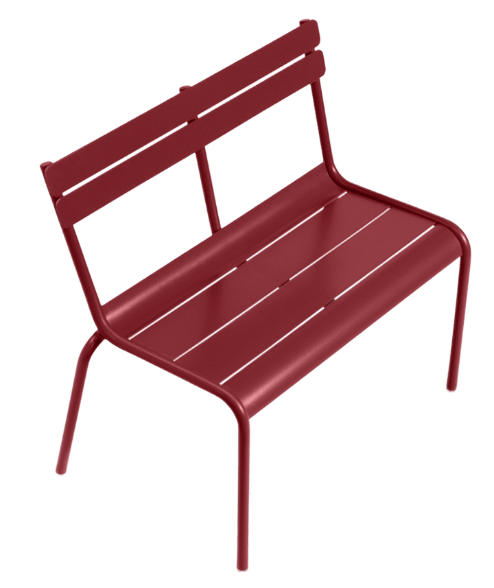 Luxembourg Kid Bench - Fermob - Outdoor Furniture - Chili Red - HORNE