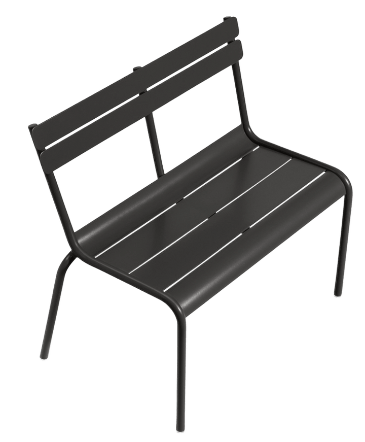 Luxembourg Kid Bench - Fermob - Outdoor Furniture - Liquorice - HORNE