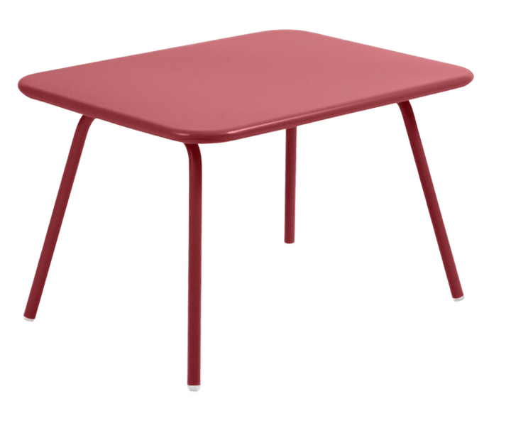 Luxembourg Kid Table 30" x 22" - Fermob - Outdoor Furniture - Chili Red - HORNE