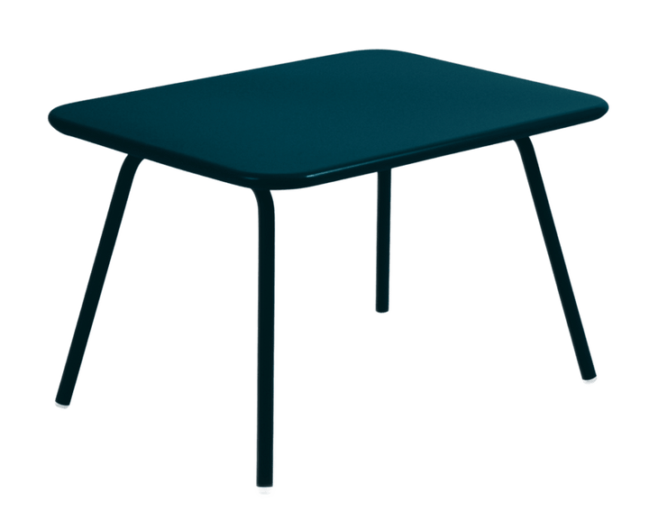 Luxembourg Kid Table 30" x 22" - Fermob - Outdoor Furniture - Acapulco Blue - HORNE