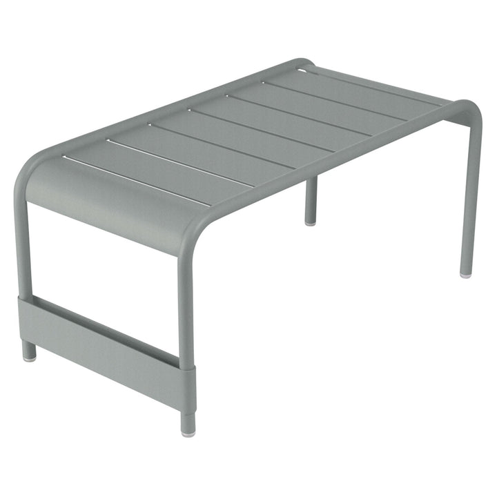 Luxembourg Large Low Table 34" x 17" - Fermob - Outdoor Furniture - Lapilli Grey - HORNE