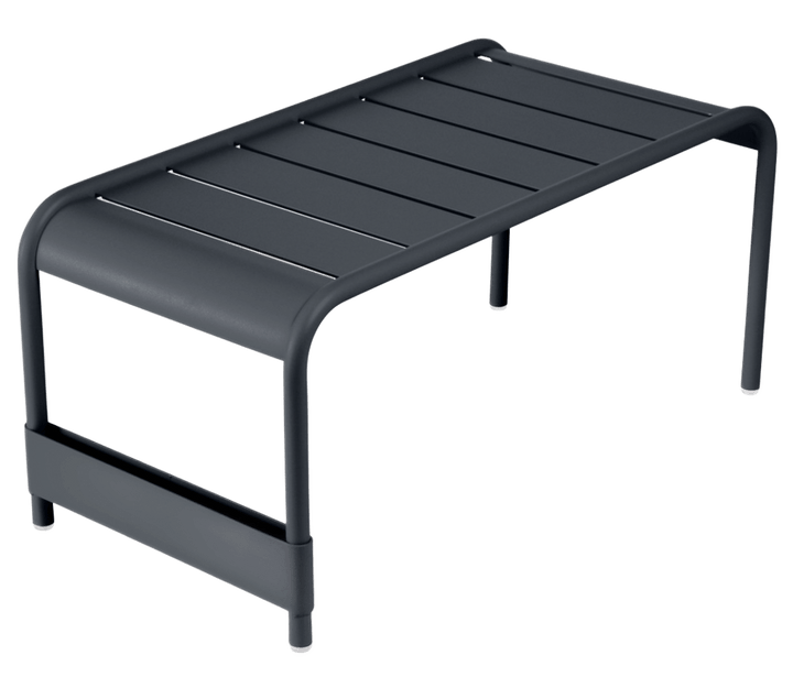 Luxembourg Large Low Table 34" x 17" - Fermob - Outdoor Furniture - Anthracite - HORNE