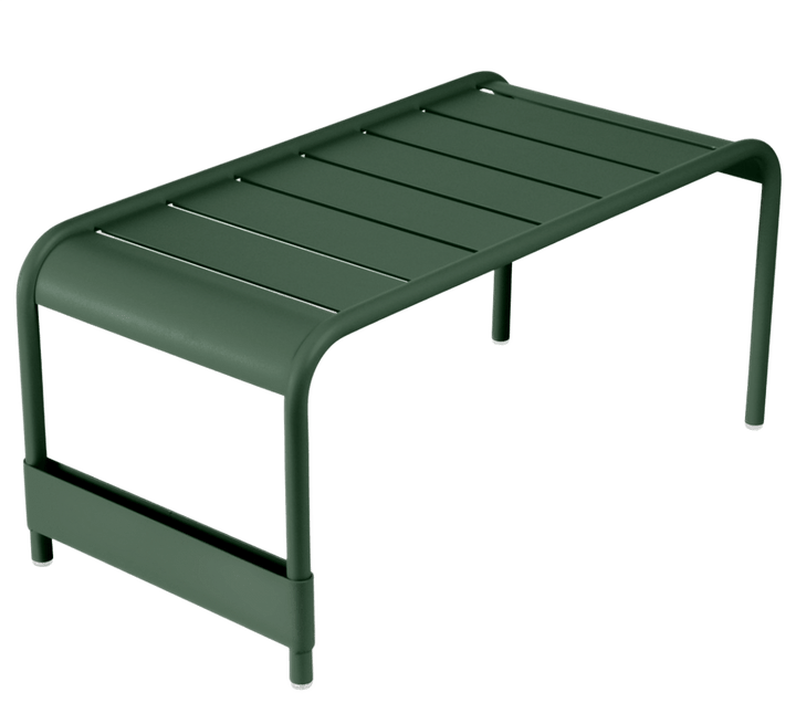Luxembourg Large Low Table 34" x 17" - Fermob - Outdoor Furniture - Cedar Green - HORNE