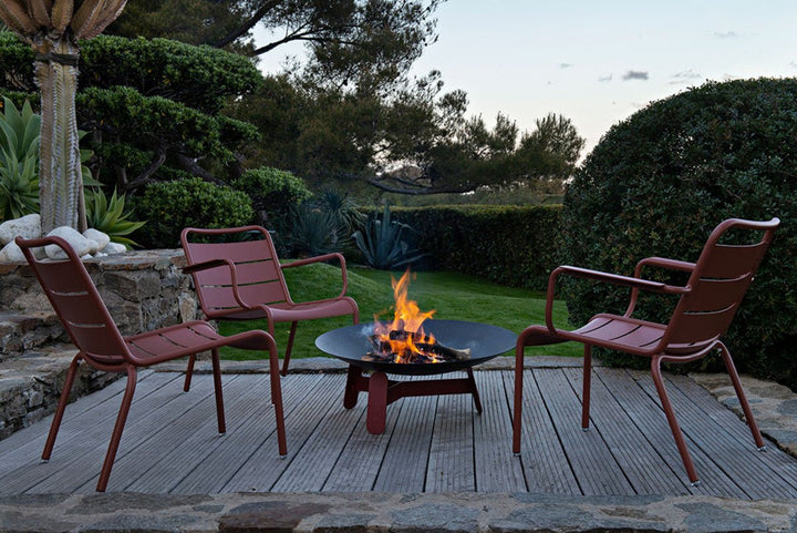 Luxembourg Lounge Armchair - Set of 2 - Fermob - Outdoor Furniture - Lapilli Grey - HORNE
