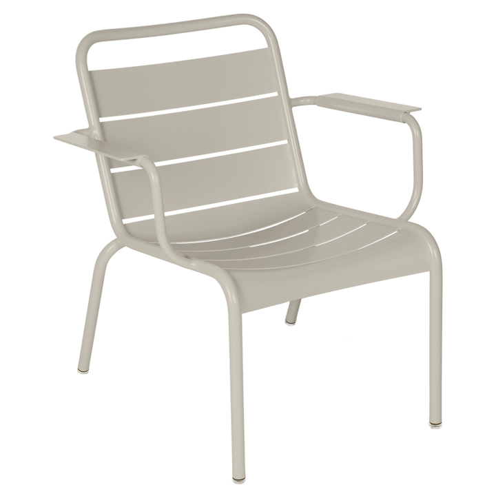 Luxembourg Lounge Armchair - Set of 2 - Fermob - Outdoor Furniture - Clay Grey - HORNE