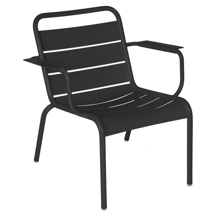 Luxembourg Lounge Armchair - Set of 2 - Fermob - Outdoor Furniture - Anthracite - HORNE