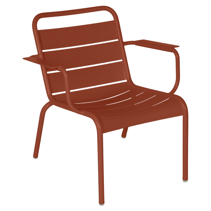 Luxembourg Lounge Armchair - Set of 2 - Fermob - Outdoor Furniture - Red Ochre - HORNE
