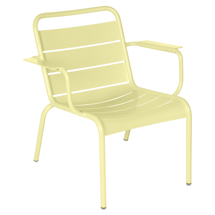 Luxembourg Lounge Armchair - Set of 2 - Fermob - Outdoor Furniture - Frosted Lemon - HORNE