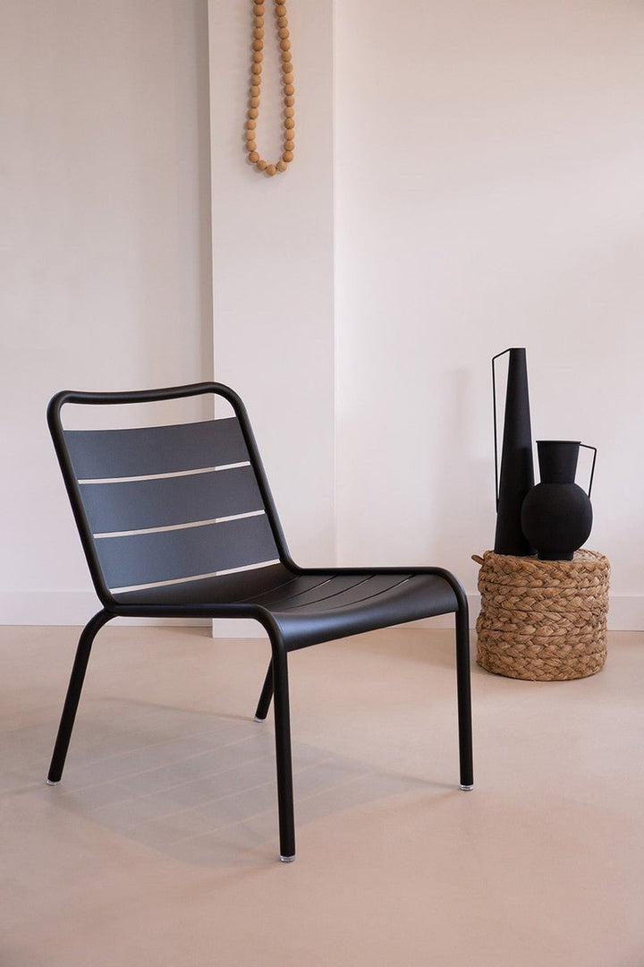 Luxembourg Lounge Chair - Set of 2 - Fermob - Outdoor Furniture - Lapilli Grey - HORNE