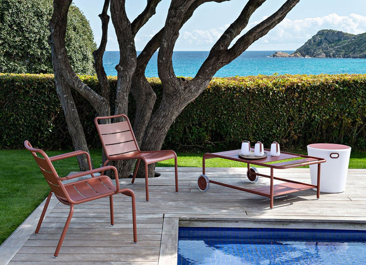 Luxembourg Lounge Chair - Set of 2 - Fermob - Outdoor Furniture - Lapilli Grey - HORNE