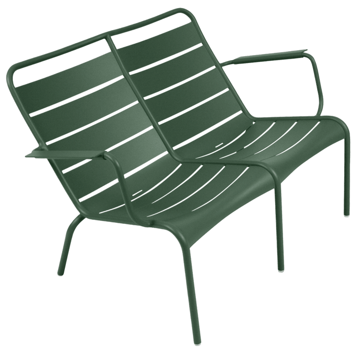 Luxembourg Low Armchair Duo - Fermob - Outdoor Furniture - Cedar Green - HORNE