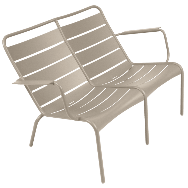 Luxembourg Low Armchair Duo - Fermob - Outdoor Furniture - Nutmeg - HORNE