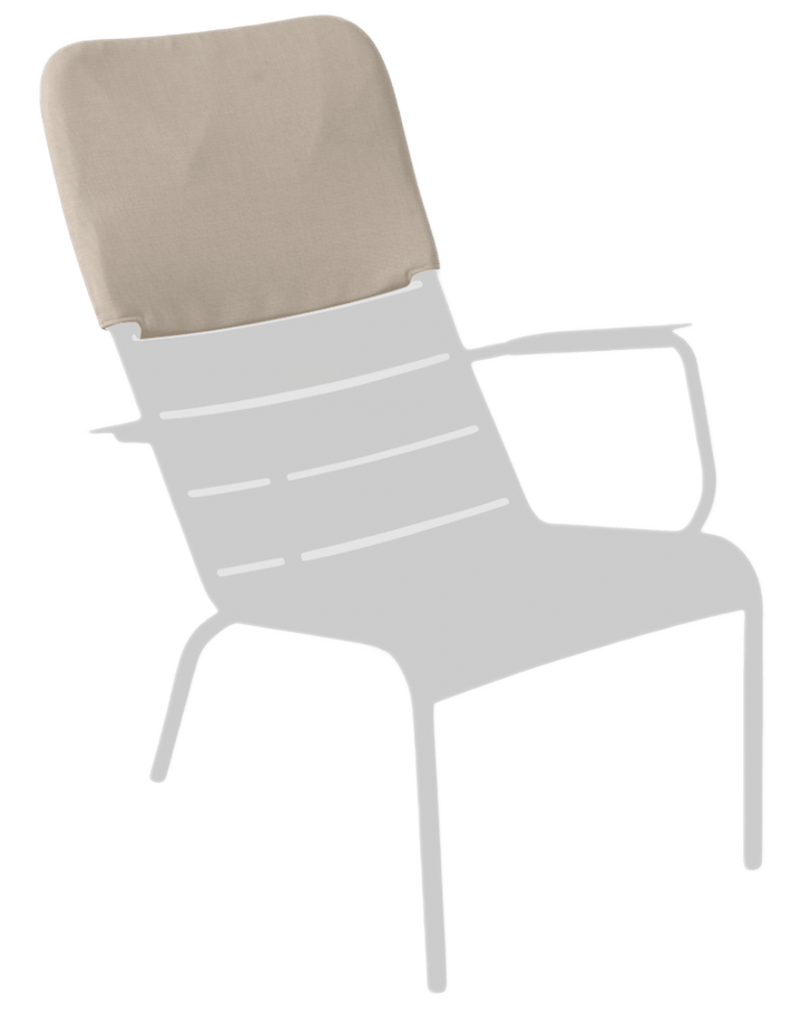 Luxembourg Low Armchair Headrest - Stereo Fabric - Fermob - Outdoor Furniture - Nutmeg - HORNE