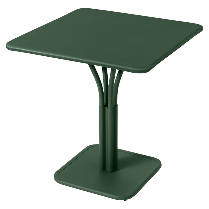 Luxembourg Pedestal Table 28" x 28" - Fermob - Outdoor Furniture - Cedar Green - HORNE