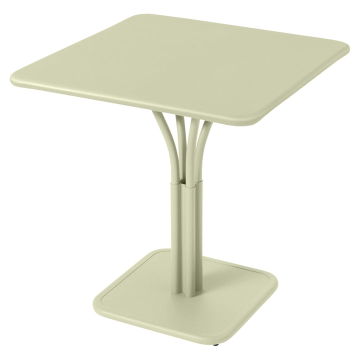 Luxembourg Pedestal Table 28" x 28" - Fermob - Outdoor Furniture - Willow Green - HORNE