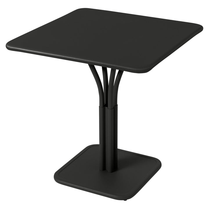 Luxembourg Pedestal Table 28" x 28" - Fermob - Outdoor Furniture - Liquorice - HORNE