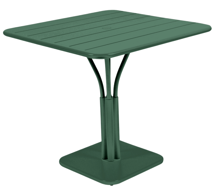 Luxembourg Pedestal Table 31" x 31" - Fermob - Outdoor Furniture - Cedar Green - HORNE