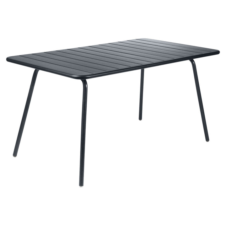 Luxembourg Rectangular Table - 56" x 31" - Fermob - Outdoor Furniture - Anthracite - HORNE