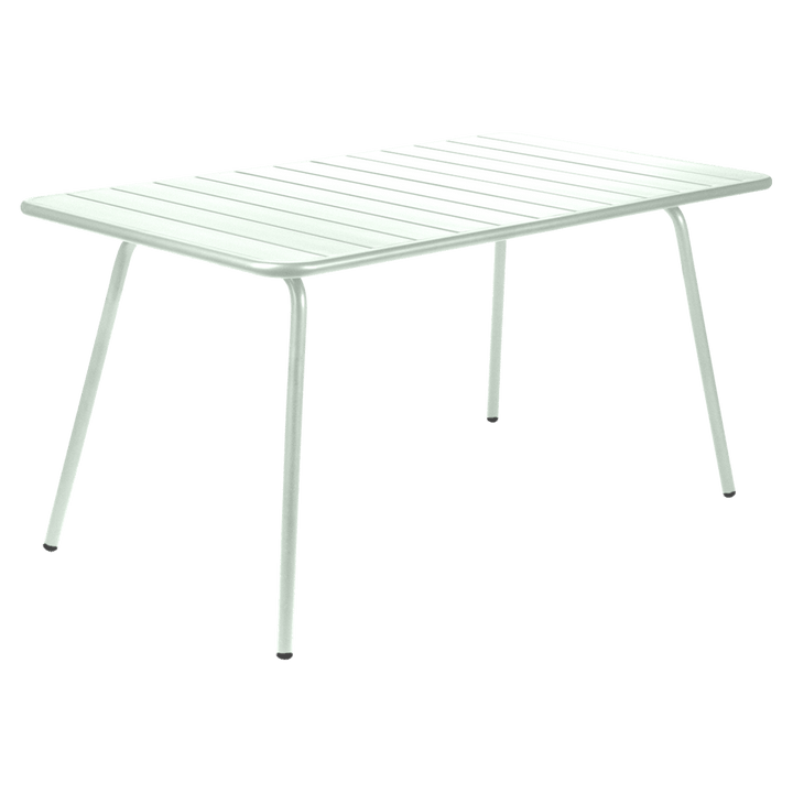 Luxembourg Rectangular Table - 56" x 31" - Fermob - Outdoor Furniture - Ice Mint - HORNE