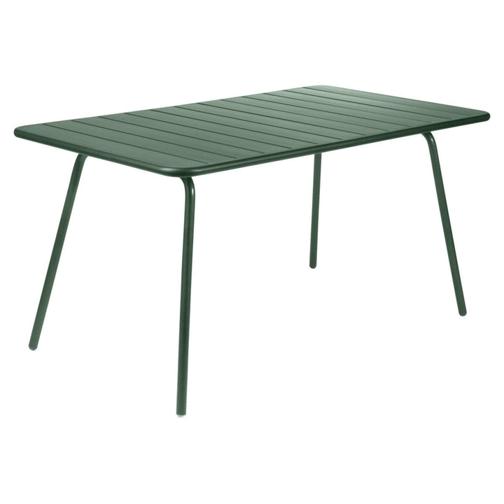 Luxembourg Rectangular Table - 56" x 31" - Fermob - Outdoor Furniture - Cedar Green - HORNE