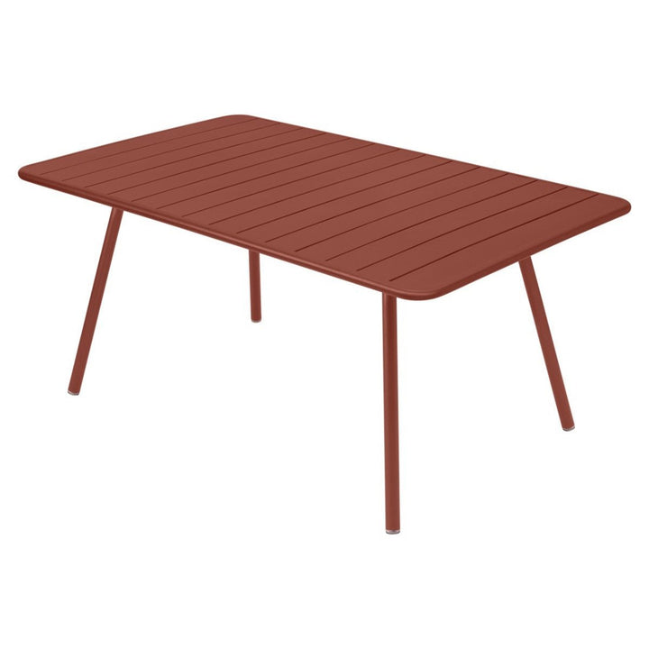 Luxembourg Rectangular Table - 65" x 39" - Fermob - Outdoor Furniture - Red Ochre - HORNE