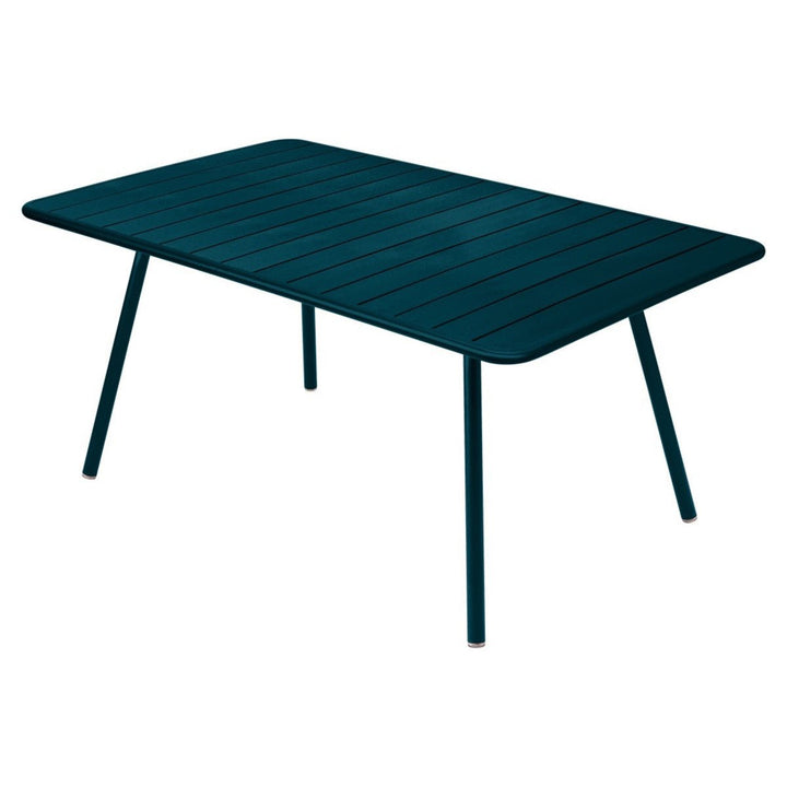 Luxembourg Rectangular Table - 65" x 39" - Fermob - Outdoor Furniture - Acapulco Blue - HORNE
