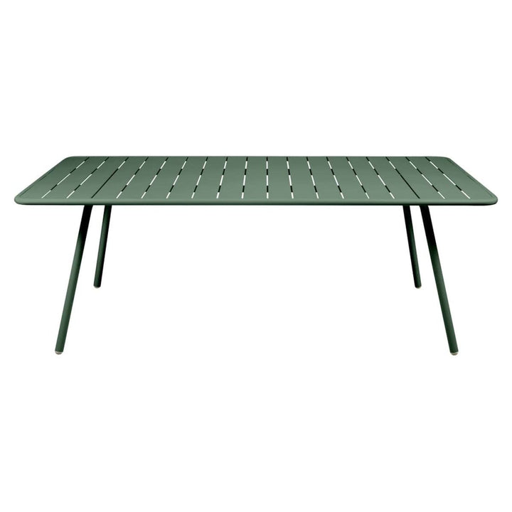 Luxembourg Rectangular Table - 81" x 39" - Fermob - Outdoor Furniture - Cedar Green - HORNE