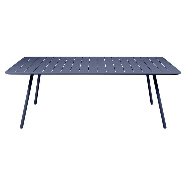 Luxembourg Rectangular Table - 81" x 39" - Fermob - Outdoor Furniture - Deep Blue - HORNE