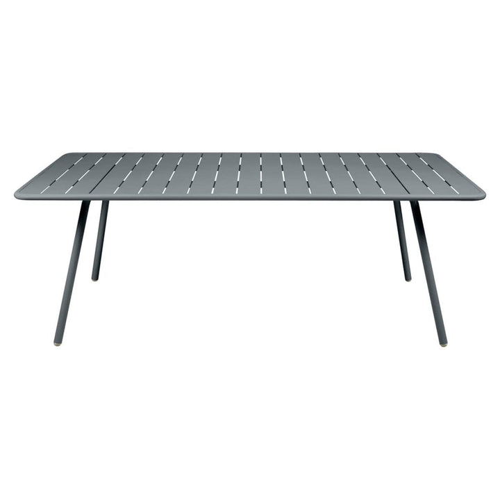 Luxembourg Rectangular Table - 81" x 39" - Fermob - Outdoor Furniture - Storm Grey - HORNE