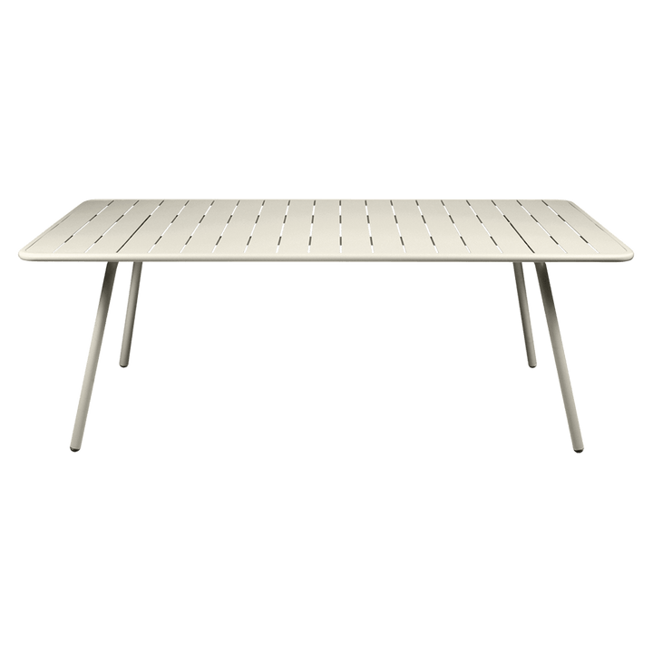 Luxembourg Rectangular Table - 81" x 39" - Fermob - Outdoor Furniture - Clay Grey - HORNE