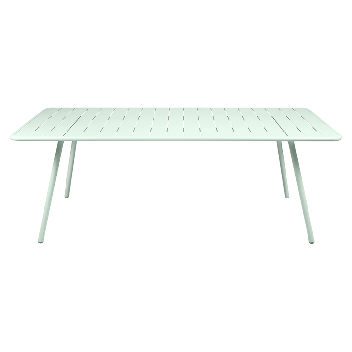 Luxembourg Rectangular Table - 81" x 39" - Fermob - Outdoor Furniture - Ice Mint - HORNE