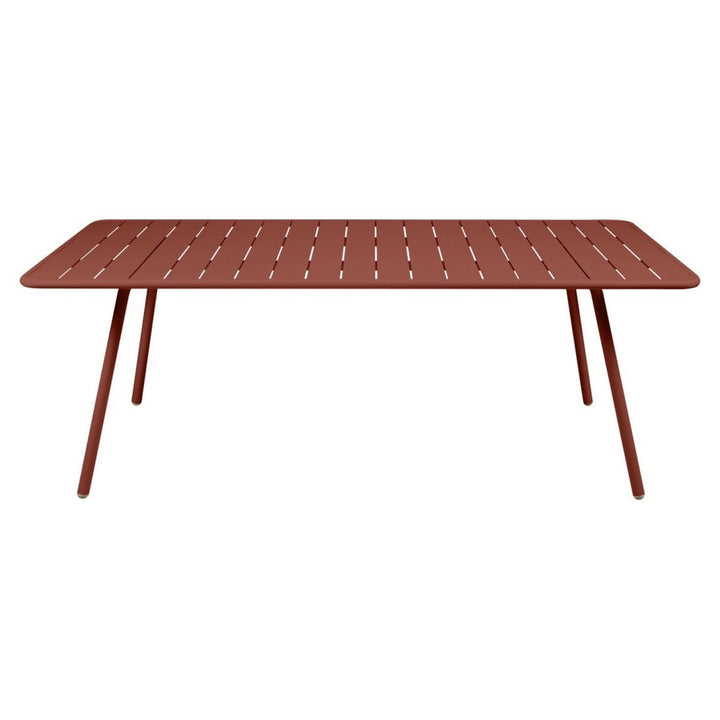 Luxembourg Rectangular Table - 81" x 39" - Fermob - Outdoor Furniture - Red Ochre - HORNE