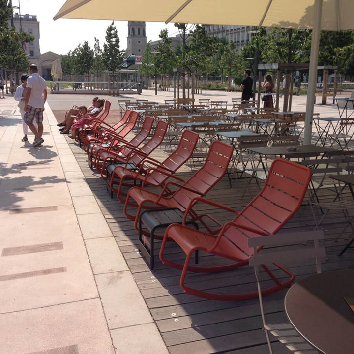 Luxembourg Rocking Chair - Fermob - Outdoor Furniture - Lapilli Grey - HORNE