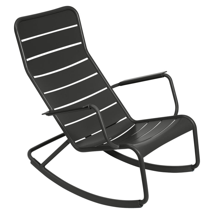 Luxembourg Rocking Chair - Fermob - Outdoor Furniture - Liquorice - HORNE