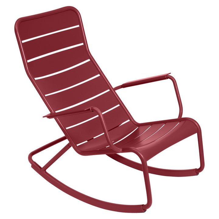 Luxembourg Rocking Chair - Fermob - Outdoor Furniture - Chili Red - HORNE