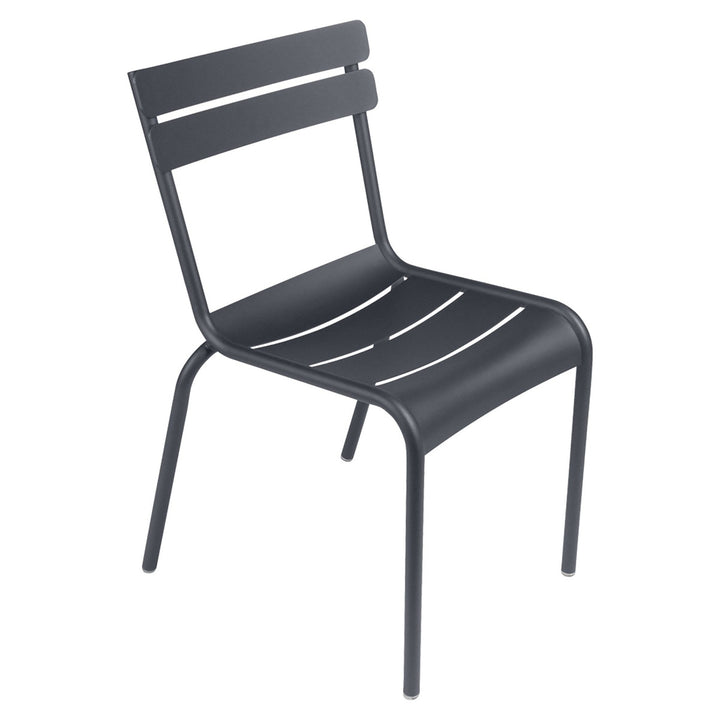 Luxembourg Stacking Side Chair - Set of 4 - Fermob - Outdoor Furniture - Anthracite - HORNE