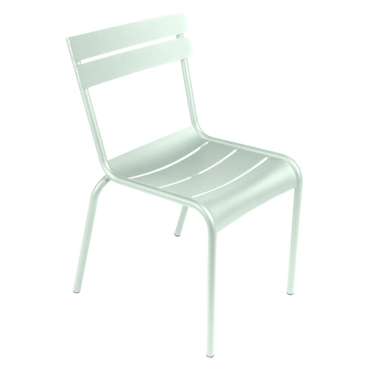 Luxembourg Stacking Side Chair - Set of 4 - Fermob - Outdoor Furniture - Ice Mint - HORNE