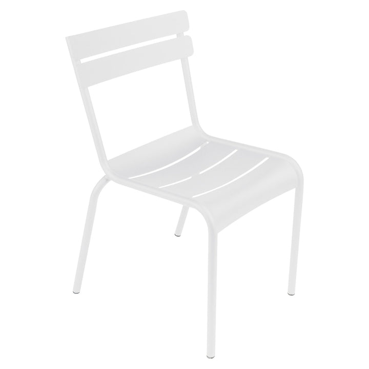 Luxembourg Stacking Side Chair - Set of 4 - Fermob - Outdoor Furniture - Cotton White - HORNE