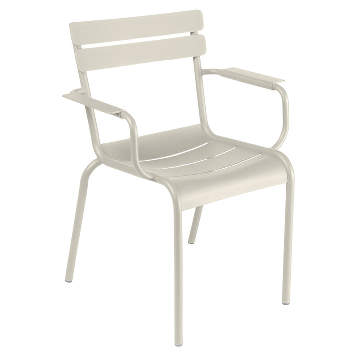 Luxembourg Steel Armchair - Set of 2 - Fermob - Outdoor Furniture - Clay Grey - HORNE