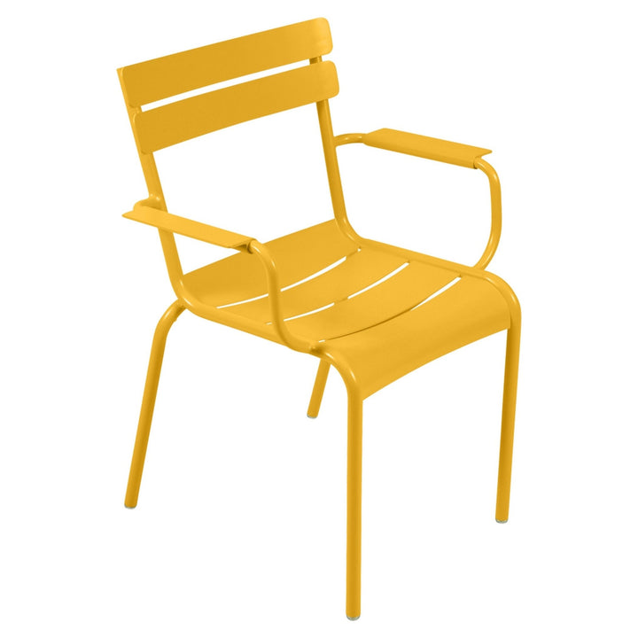 Luxembourg Steel Armchair - Set of 2 - Fermob - Outdoor Furniture - Honey Textured - HORNE
