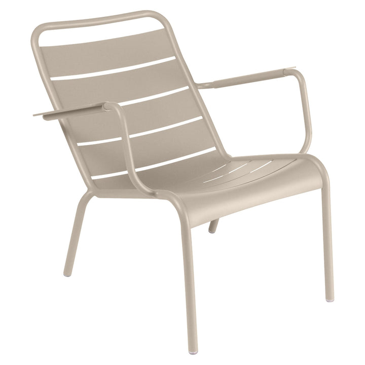 Luxembourg Steel Low Armchair - Fermob - Outdoor Furniture - Nutmeg - HORNE